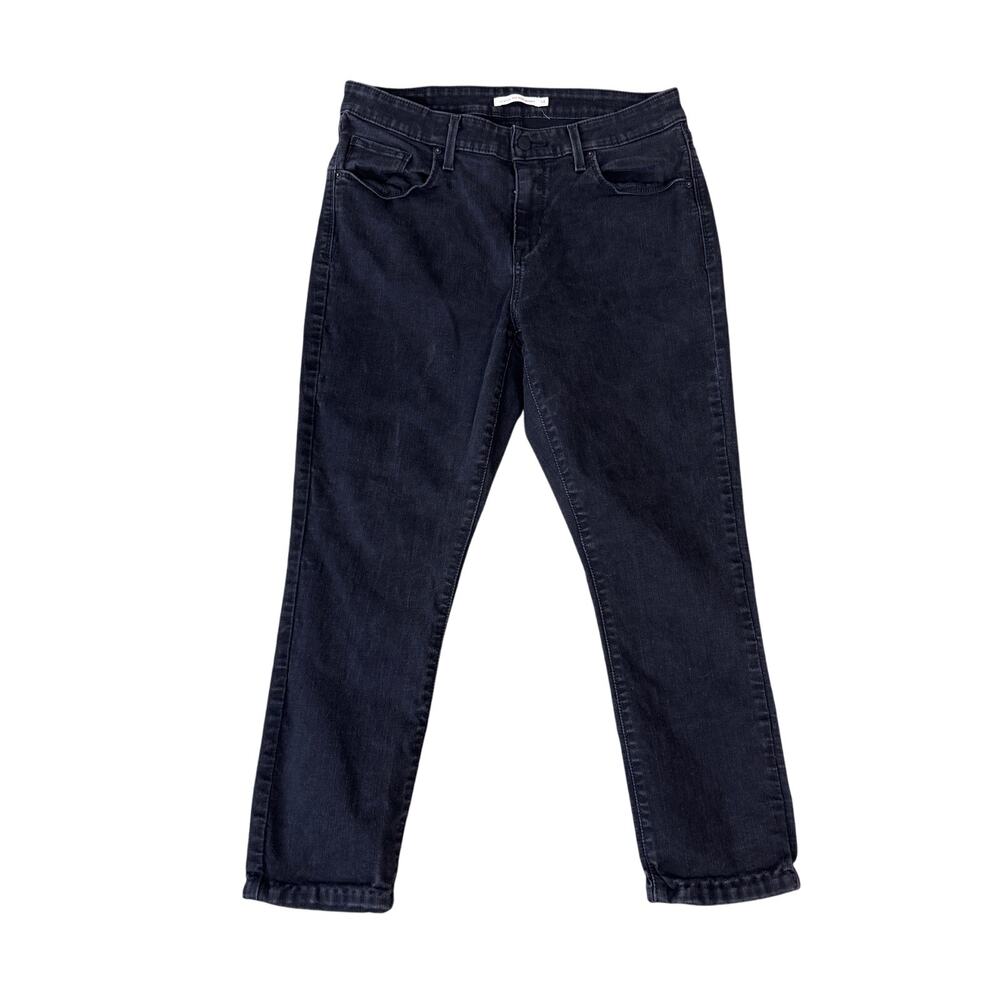 Levis Classic Mid Rise Skinny Crop Jeans US Women's 14 Plus